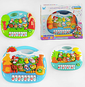 Музичне піаніно для малят "Звірята малята" TK - 72406, різнокольоровий