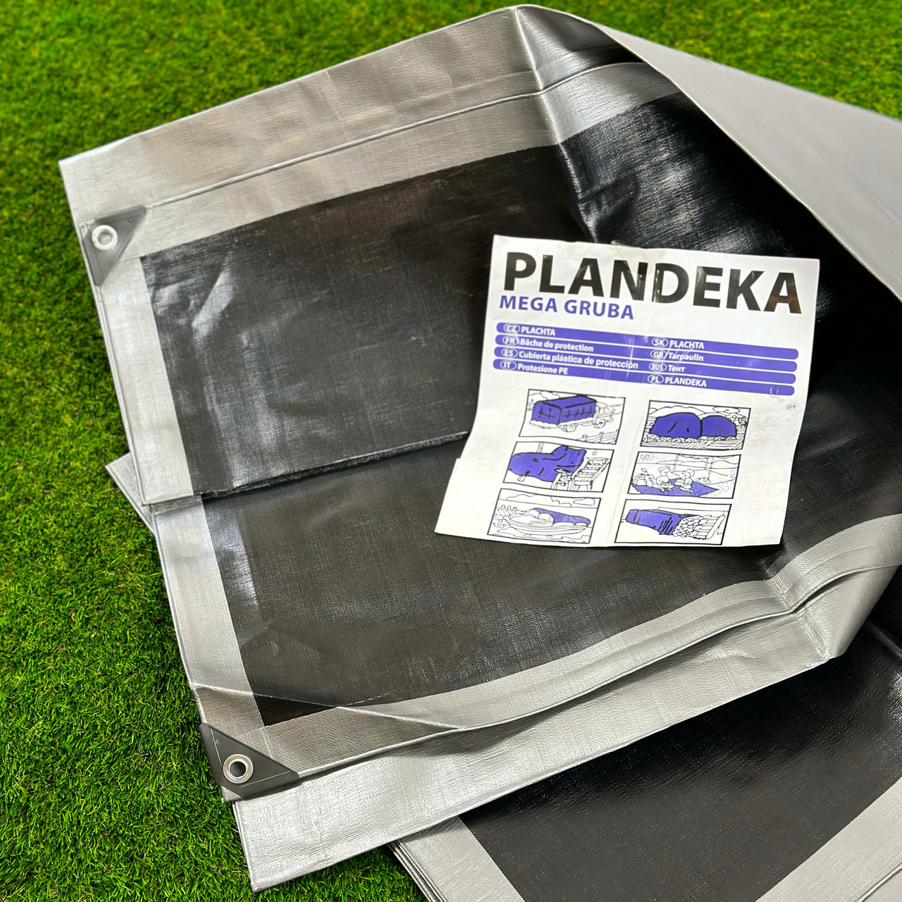 Тент-Брезент 260 г/м2 3х7 м для Надійного Накриття: Захист Від Дощу та Вітру, фото 1