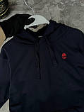 Чоловіча кофта худі Timberland M2126 синя з капюшоном, фото 4