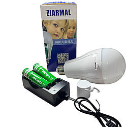 Лампочка Ziarmal ZR-777-2М LED 20W в патрон E27 з акумулятором