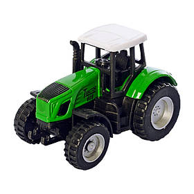 Дитячий інерційний Трактор АвтоСвіт AS-2532(Green) зелений, металевий 7,5 см, Toyman