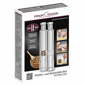 Подрібнювач солі і перцю 2в1 Profi Cook PC-PSM 1160 Німеччина