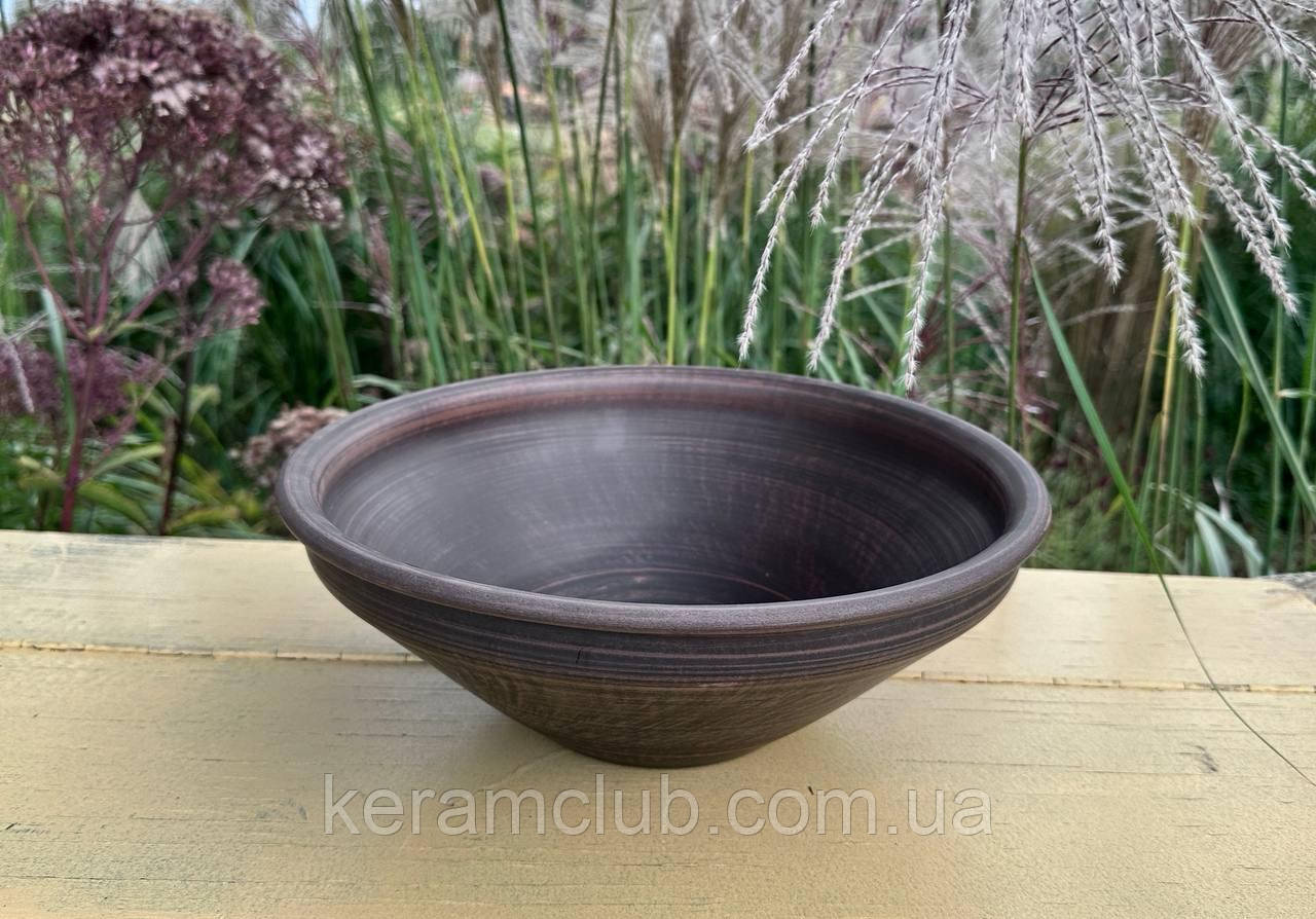 Миска з червоної глини Лоска для плову 3 л, фото 1