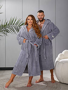 Жіночий махровий халат довгий новинка 2024