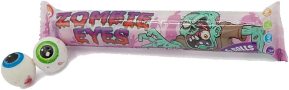 Жувальні гумки Zed Candy Zombie Eyes зі смаком полуниці 6 шт 42г, фото 1