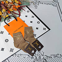 Дитячі шкарпетки Louis Vuitton для дівчат зі стразами