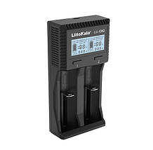 Універсальний зарядний пристрій Liitokala Lii-CH2, 2 канала, Li-1.5/Ni-Mh/Li-ion/LiFePO4/Li-HiV, USB-C, LCD, Box, фото 4