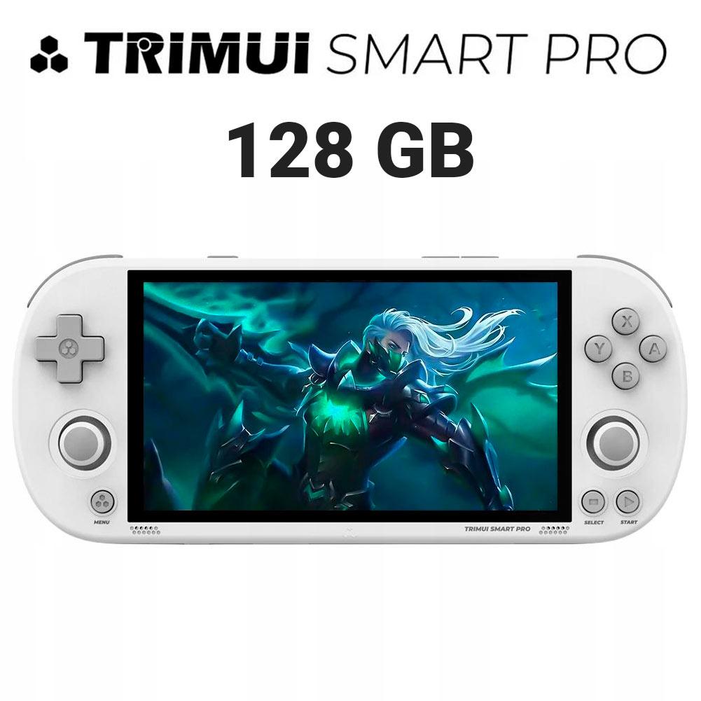 Приставка ігрова консоль TRIMUI Smart Pro 128 ГБ (PlayStation PSP, Sega, Nintendo) White, фото 1