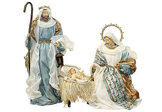 Різдвяний Вертеп (набір з 3-х фігур), 110см 428-213