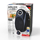Керамічний тепловентилятор Adler AD 7726, дисплей та регилятор температури, фото 8