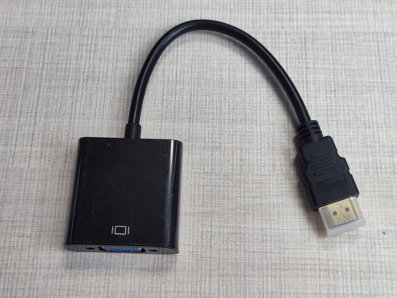 Перехідник HDMI to VGA адаптер конвертор