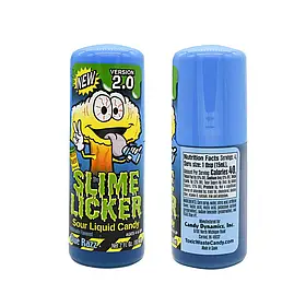 Рідка цукерка Toxic Waste Slime Licker 2.0 Sour Liquid Candy зі смаком блакитної малини 60мл