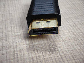 Перехідник DP to VGA кабель 10см адаптер конвертор DisplayPort, фото 3