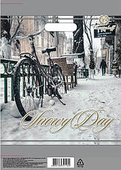 Пакет із прорізною ручкою 29*37 см 50 шт. Вело