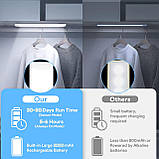 Світлодіодне підсвічування для кухні shirylzee, упаковка з 3 72 світлодіодів для шаф, акумулятор ємністю 2000 мАг USB-C, фото 2