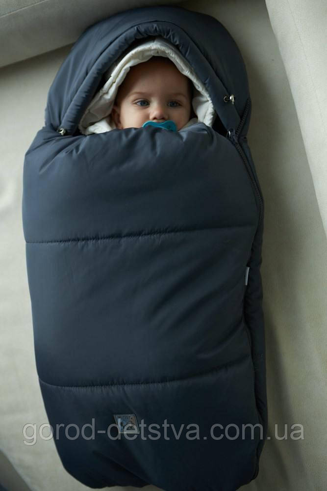 Зимовий конверт на виписку зимовий чохол у коляску конверт-чохол для новонародженого, фото 1