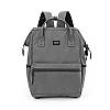 Місткий рюкзак Himawari 1884-2 сірий, фото 2
