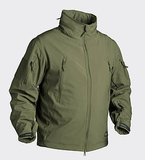 Куртка GUNFIGHTER - Shark Skin Windblocker (02-Olive Green, 2XL/Regular), фото 1