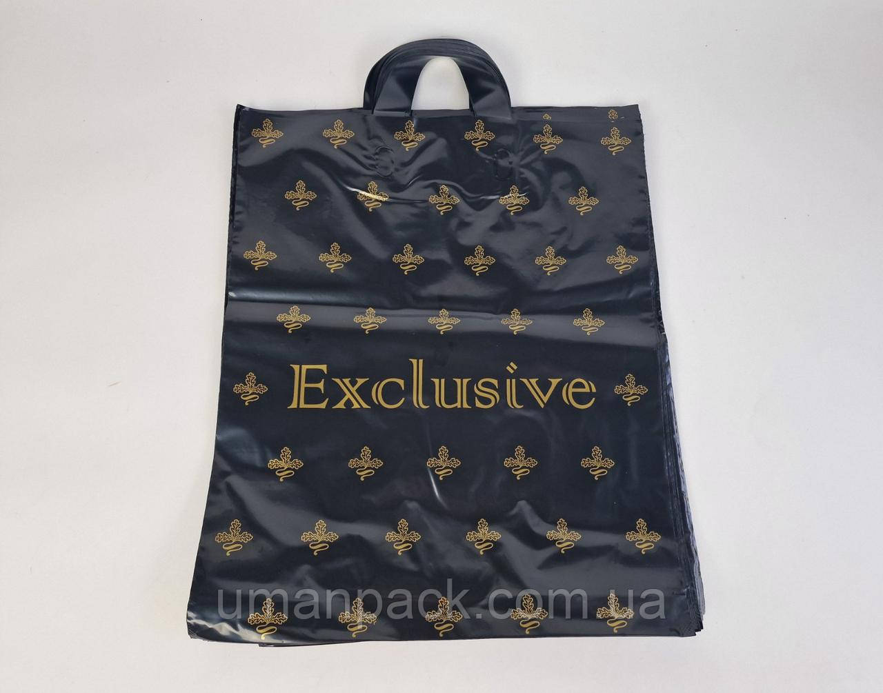 Пакет із петльовою ручкою-сер 40*50 Elite "Ексклюзив" Леоні (50 шт.)