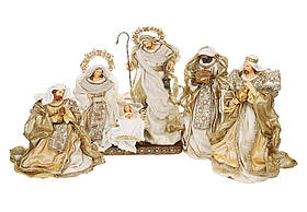 Інсталяція для різдвяного вертепу 41 см із 6 фігур