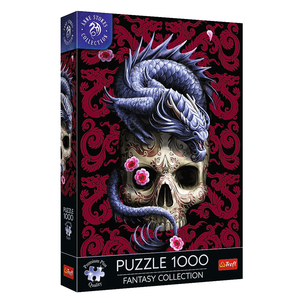 Пазл "Чарівна колекція. Східний дракон" 1000 елементів Trefl Premium Plus Quality (5900511109016)