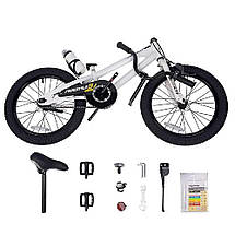 Велосипед RoyalBaby FREESTYLE 14", OFFICIAL UA, белый, фото 2