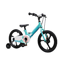 Дитячий двоколісний велосипед RoyalBaby SPACE PORT 16», OFFICIAL UA, бірюзовий (4-6 років), фото 3