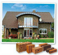 Цегла для будівництва будинку