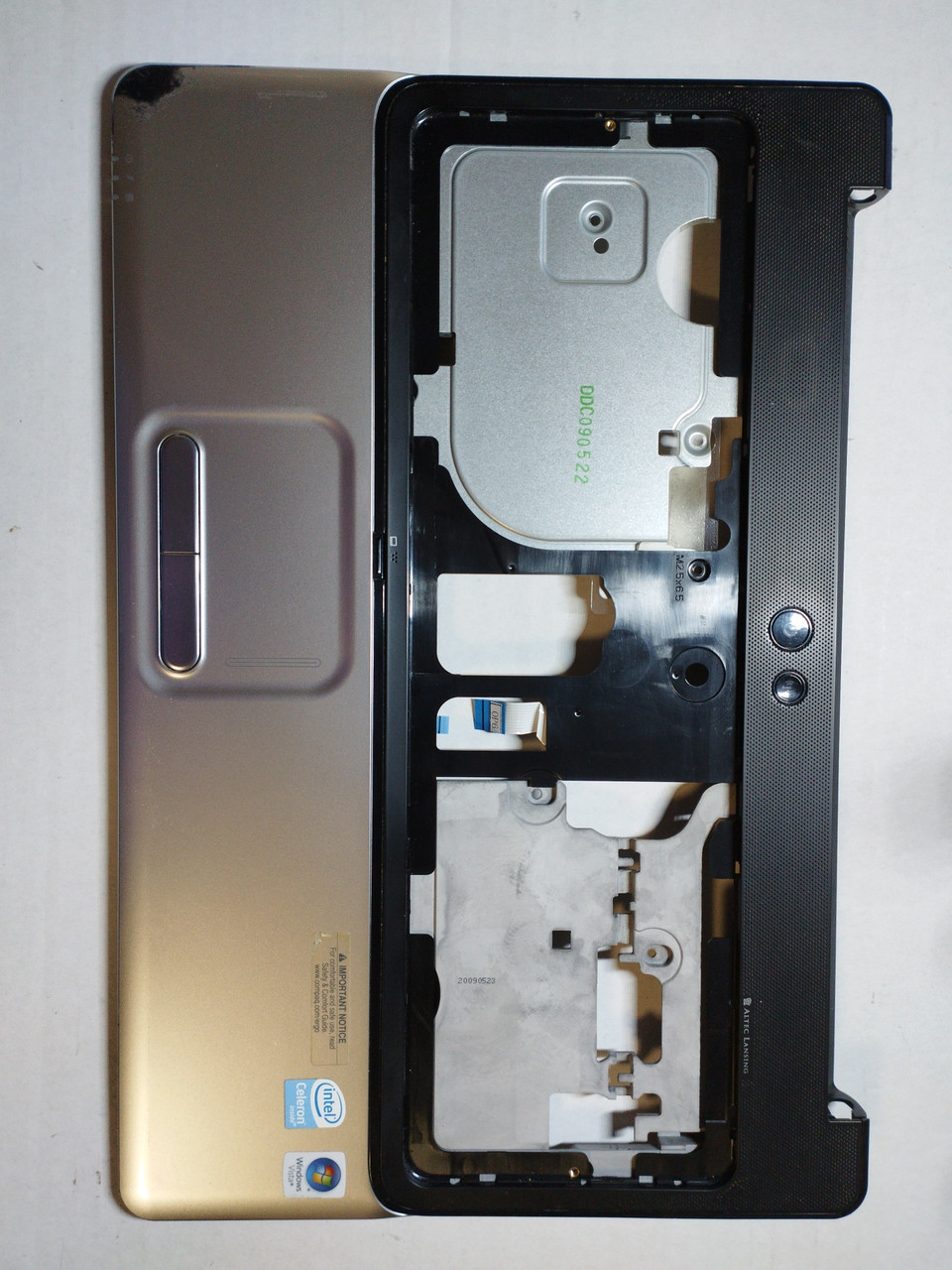 HP Compaq cq61 Корпус C (топкейс, середня частина) бу, фото 1