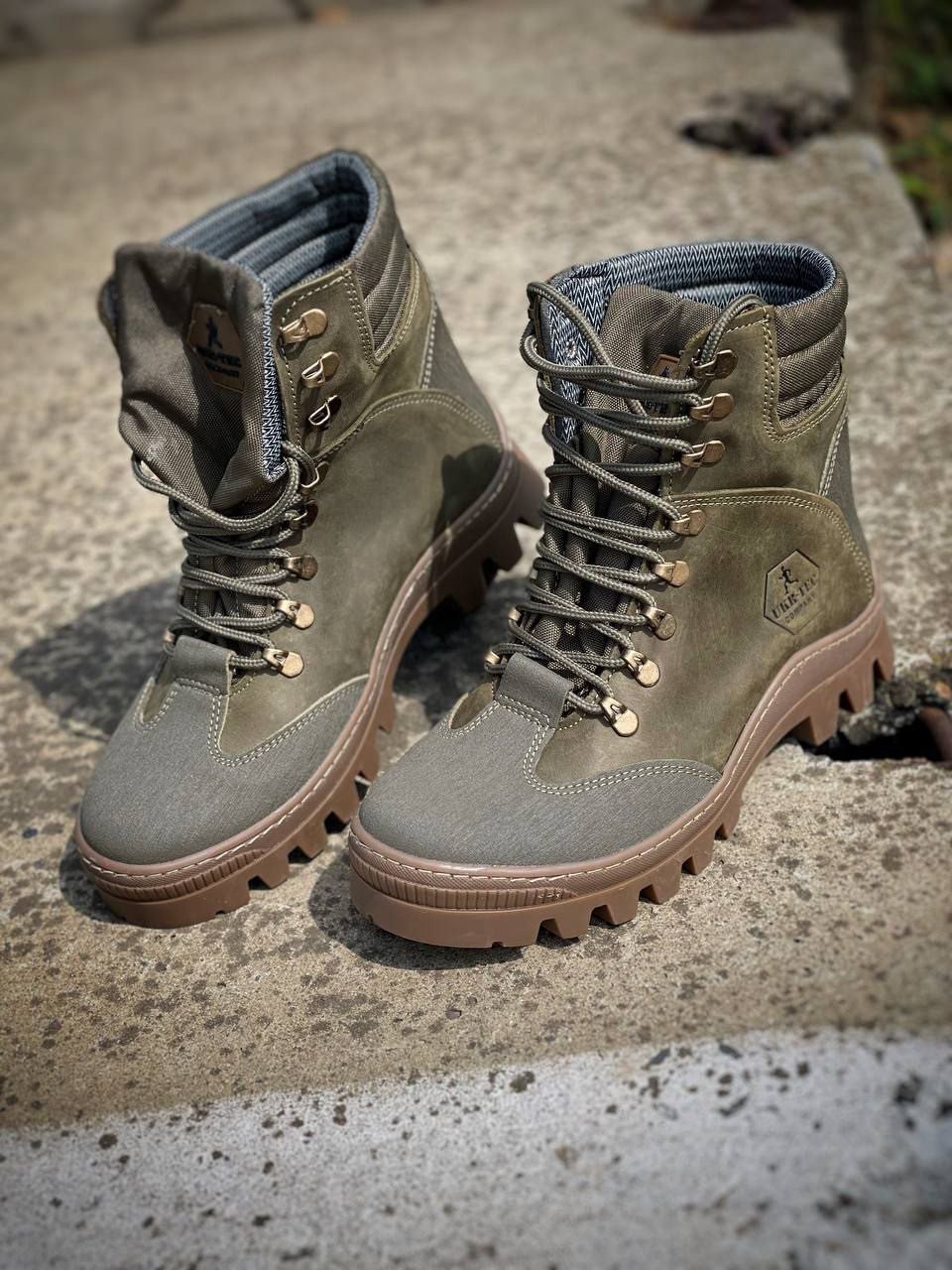 Тактичні черевики Кобра, всесезонні на мембрані \ олива, фото 1