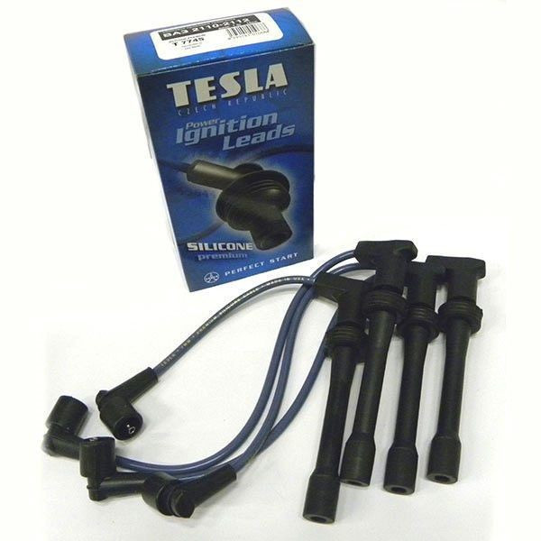 Свічкові дроти ВАЗ 2110 (1.5, 16V) (силікон) Tesla, фото 1