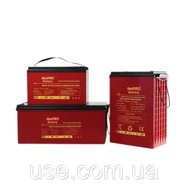 AGM акумулятор для сонячної станції, 12 Вольт, V, 24 годин ампер, Ah, АКБ 2000 циклів, швидкий заряд