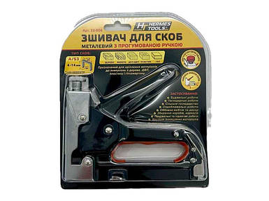 Степлер меблевий мет. резин.ручка Premium Line (4-14mm) 33-006 ТМ HT TOOLS FG