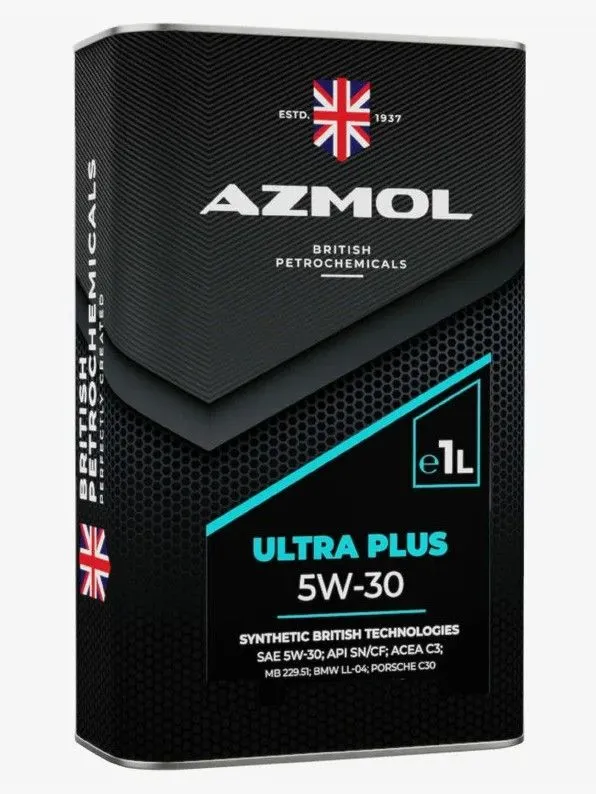 Азмол Моторна олива AZMOL Ultra Plus 5W-30 1 л