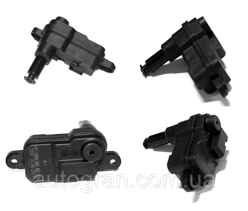 Актуатор відкриття лючка паливного бака VW Volkswagen Jetta Tiguan Teramont Touran Touareg Skoda Octavia, фото 1