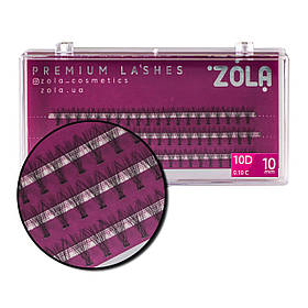 Вії-пучки ZOLA 10D 10 mm