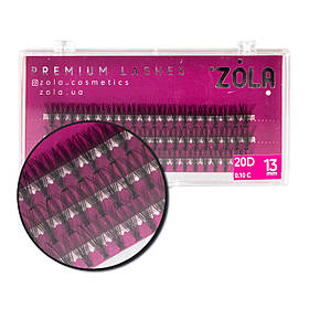 ZOLA Вії-пучки 20D 13 mm