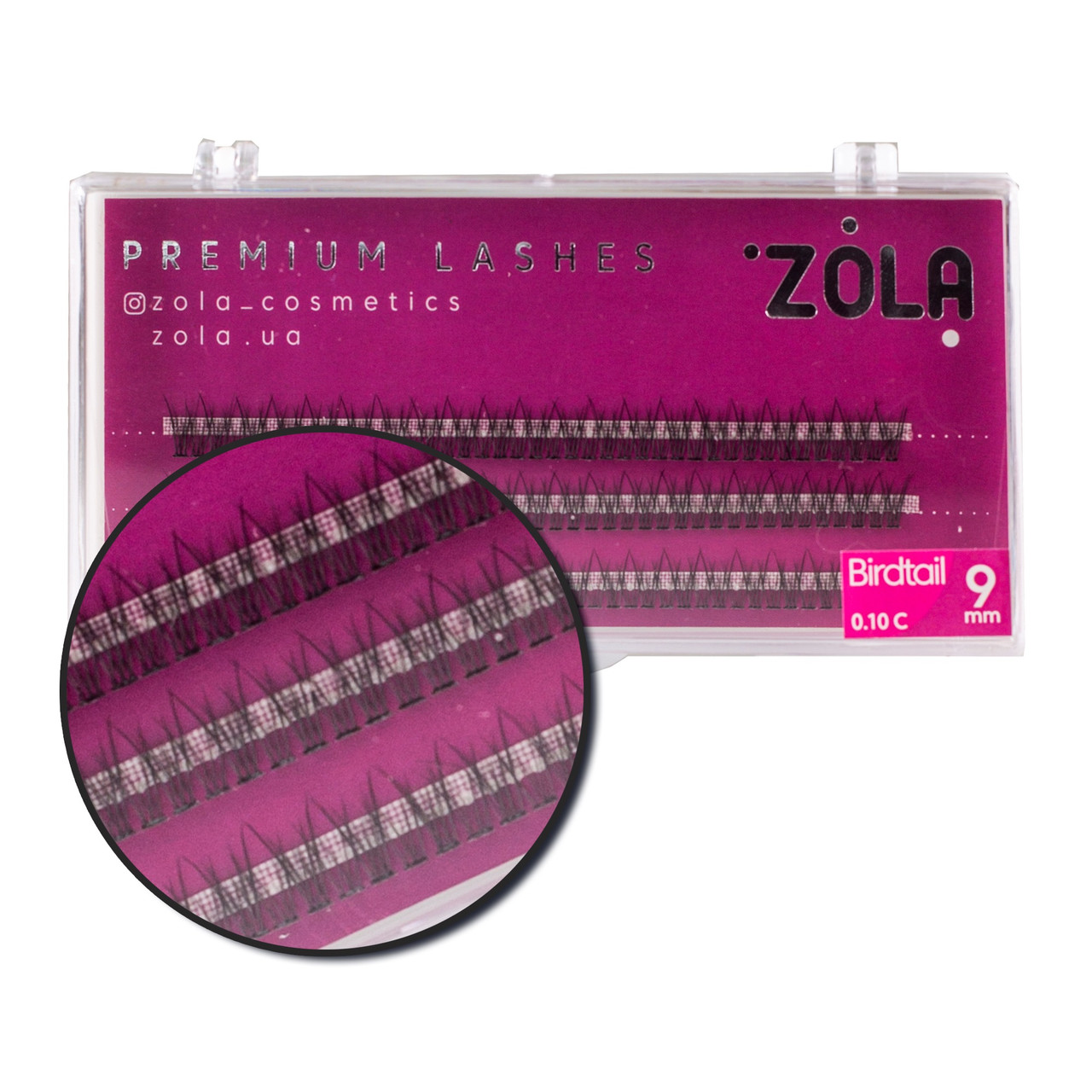 Вії-пучки ZOLA Birdtail 9 mm, фото 1