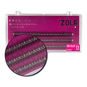 ZOLA Вії-пучки Birdtail 11 mm
