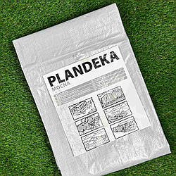 Тент - Брезент 110 г/м2 6х12 Сірий Plandeka Mochna для Надійного Накриття: Захист Від Дощу та Вітру