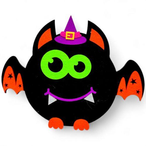 Корзинка (сумочка) з фетру "Кажан" (23 см) [tsi247982-TSI], фото 1