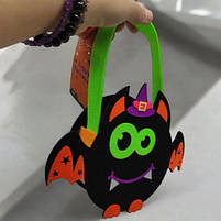 Корзинка (сумочка) з фетру "Кажан" (23 см) [tsi247982-TSI], фото 2