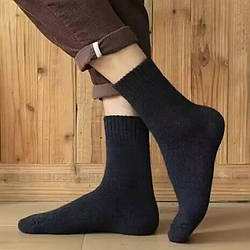 Теплі вовняні шкарпетки Solve Black KT6001602 розмір 39-40-41-42-43-44-45-46