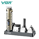 Акумуляторна машинка для стриження волосся VGR V-110, фото 4