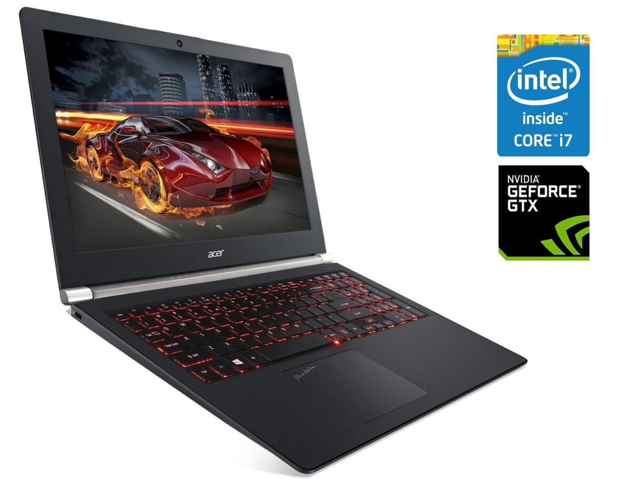 Ігровий ноутбук Б-клас Acer Aspire VN7-591G/ 15.6" 1920x1080/ i7-4720HQ/ 8GB RAM/ 256GB SSD/ GTX 960M 2GB