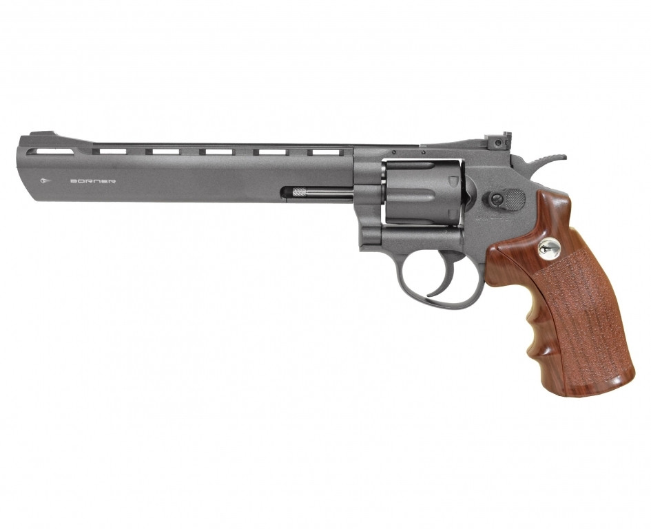 Пневматичний револьвер Borner 703 (Smith & Wesson, метал) JGR