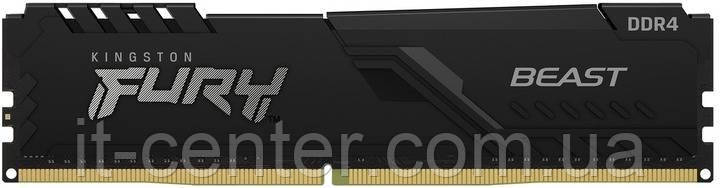 Модуль пам`ятi DDR4 16GB/3200 Kingston Fury Beast Black (KF432C16BB1/16)
