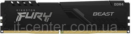 Модуль пам`ятi DDR4 16GB/3200 Kingston Fury Beast Black (KF432C16BB1/16), фото 1