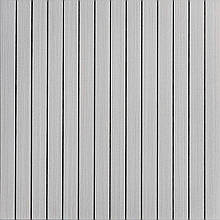 Покриття вінілове самоклеюче 3D рейки 600х600х2,8мм Скандинавський білий шпон SW-00002197