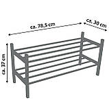 Полиця для взуття Casa Si Shoe Rack Bamboo (CS92307W04), фото 4